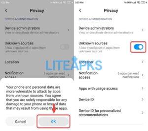 Hướng Dẫn Cài Đặt APK, APKs và XAPK Tại LITEAPKS