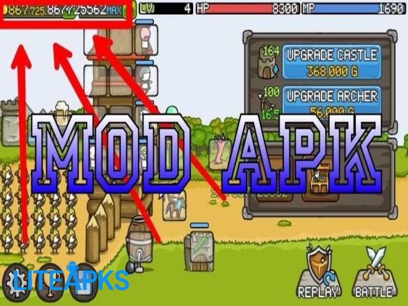 Grow Castle Hack