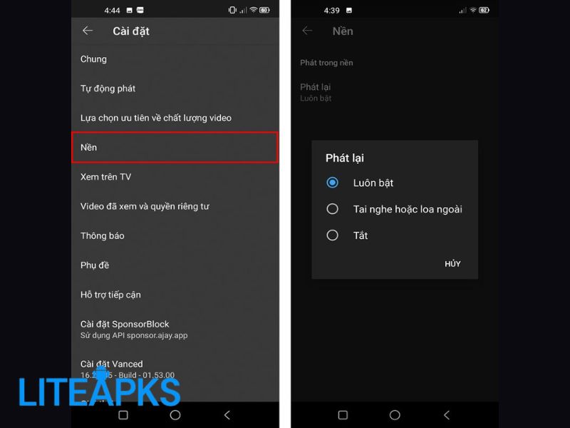 Youtube Vanced APK