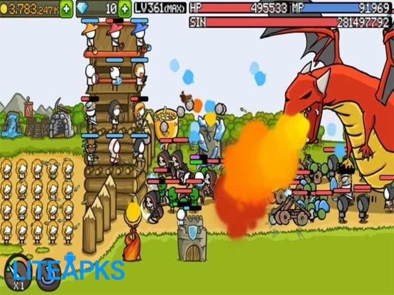 Grow Castle Hack