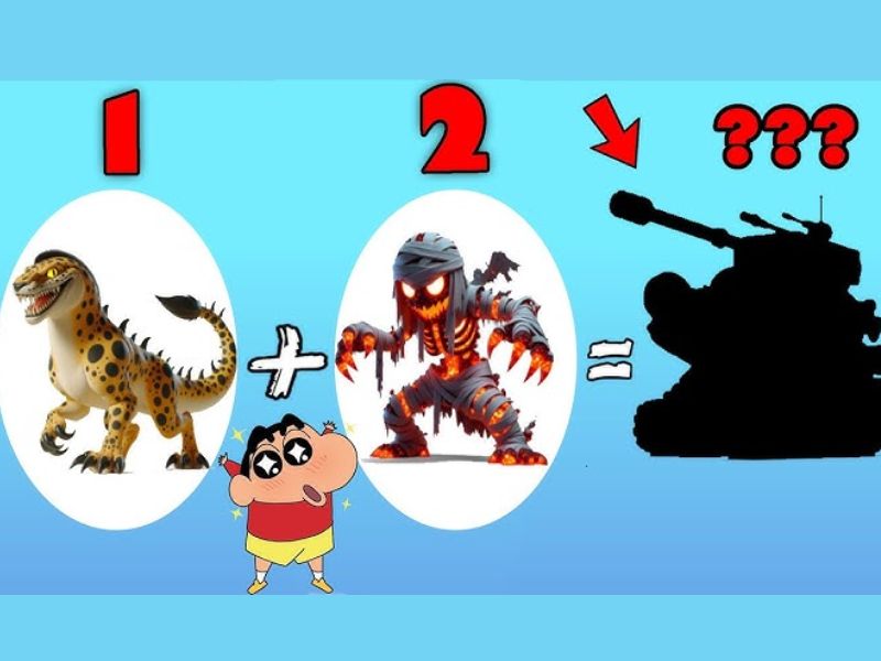 Ghép hai loài động vật tạo ra những loài động vật chưa từng thấy trong Animash