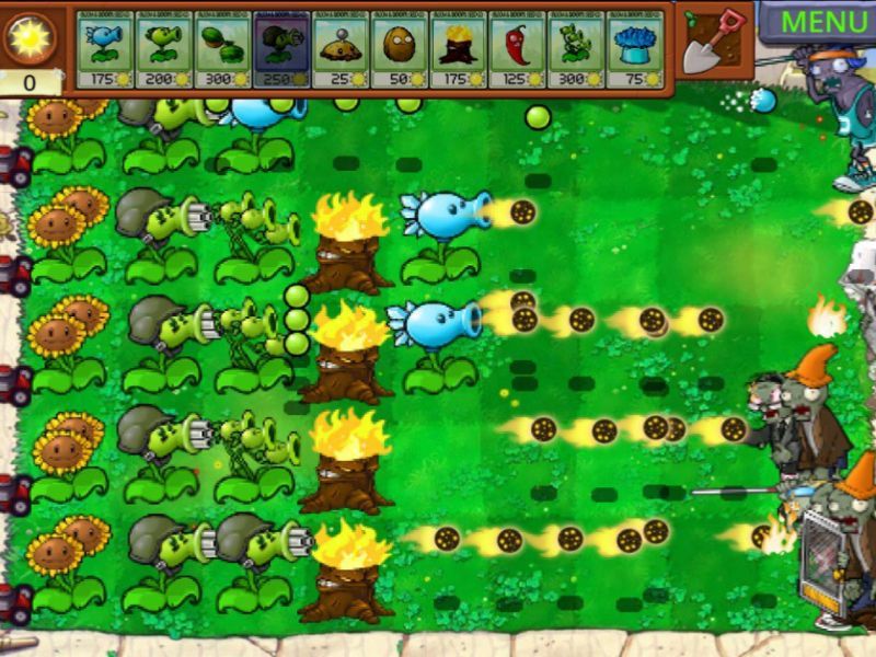 Chiến đấu với đội quân zombie đa dạng trong PVZ Hybrid