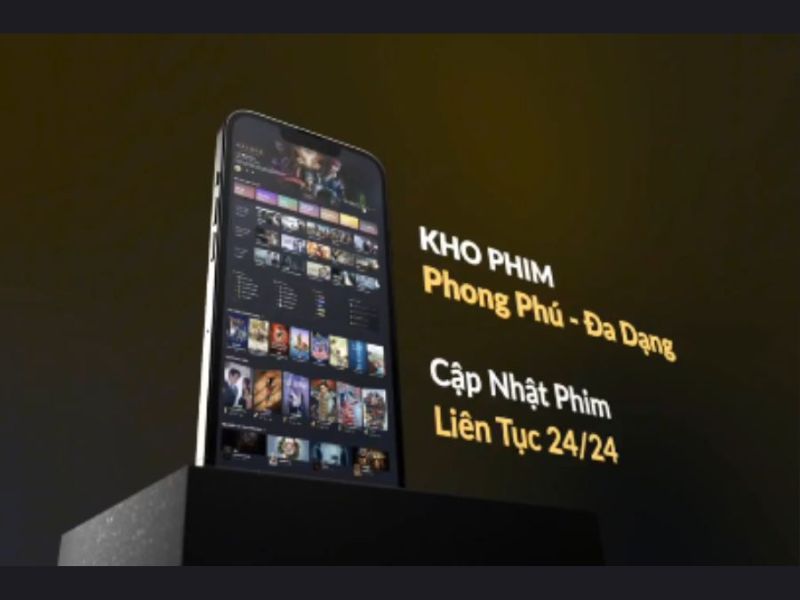 Kho phim phong phú trong RoPhim APK
