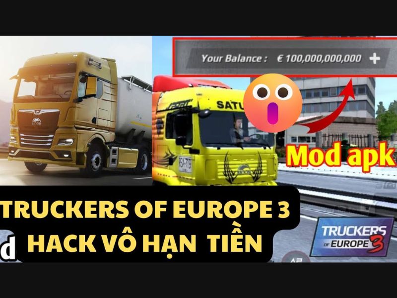 Những Tính Năng Nổi Bật Của Phiên Bản Hack Truckers of Europe 3
