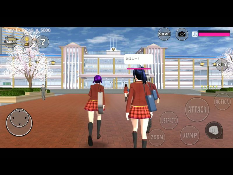 Tận Hưởng Đời Sống Học Đường Thú Vị Trong Sakura School Simulator