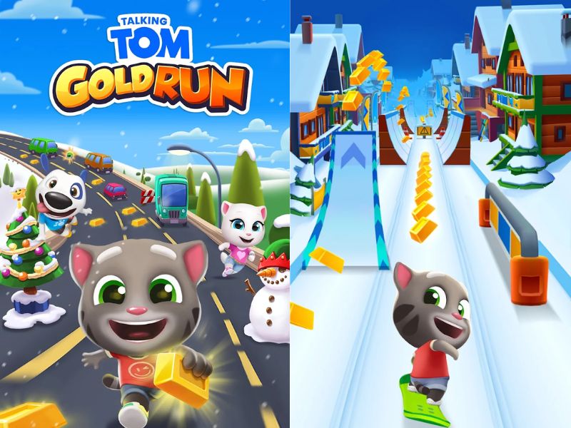 Giới Thiệu Về Hack Talking Tom Gold Run